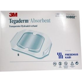 Tegaderm Absorbent FK rechteck 14.9x15.2cm Verband, 5 ST – PZN 6916823 из Германии