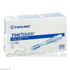 TERUMO FineTouch Einmallanzetten, 250 ST – PZN 6944475 из Германии