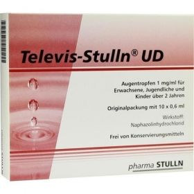 Televis-Stulln UD, 10X0.6 ML – PZN 7750081 из Германии