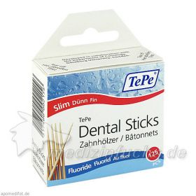 TePe Zahnholz dünn Fluorid, 125 ST – PZN 8863953 из Германии