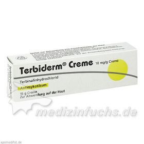 Terbiderm Creme 10mg/g, 15 G – PZN 8877808 из Германии