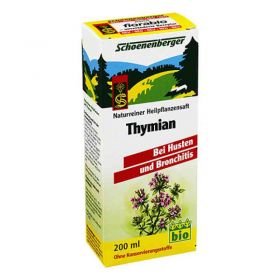 Thymiansaft Schoenenberger (200 ml) – PZN 692340 из Германии