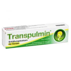 Transpulmin Erkältungsbalsam für Kinder (100 g) – PZN 707490 из Германии
