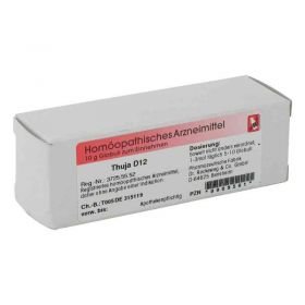 Thuja D 12 Globuli (10 g) – PZN 2107630 из Германии