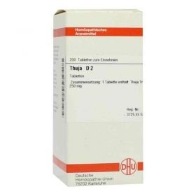 Thuja D 2 Tabletten (200 stk) – PZN 2107713 из Германии