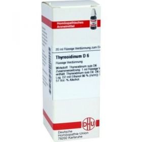Thyreoidinum D 6 Dilution (20 ml) – PZN 2119969 из Германии