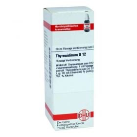 Thyreoidinum D 12 Dilution (20 ml) – PZN 2119975 из Германии