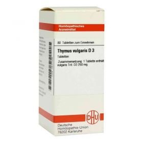Thymus Vulg. D 3 Tabletten (80 stk) – PZN 2637026 из Германии