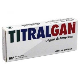 TITRALGAN gegen Schmerzen (20 stk) – PZN 2653278 из Германии