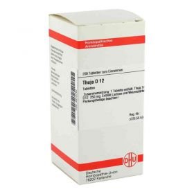 Thuja D 12 Tabletten (200 stk) – PZN 2812794 из Германии