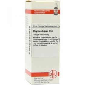 Thyreoidinum D 4 Dilution (20 ml) – PZN 2815108 из Германии
