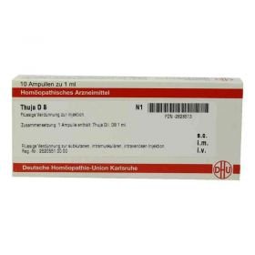 Thuja D 8 Ampullen (10X1 ml) – PZN 2828513 из Германии