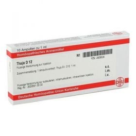 Thuja D 12 Ampullen (10X1 ml) – PZN 2828536 из Германии