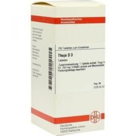 Thuja D 3 Tabletten (200 stk) – PZN 2932989 из Германии