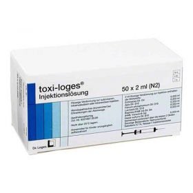 Toxi Loges Injektionslösung Ampullen (50X2 ml) – PZN 3023912 из Германии