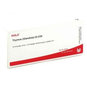 Thymus Glandula Gl D 30 Ampullen (10X1 ml) – PZN 3353986 из Германии
