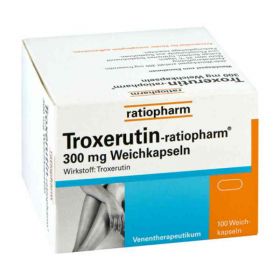 Troxerutin-ratiopharm 300mg (100 stk) – PZN 3574109 из Германии