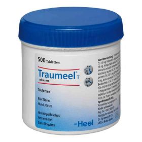 Traumeel T Tabletten für Hunde /Katzen (500 stk) – PZN 4055647 из Германии
