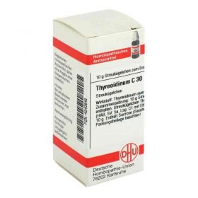 Thyreoidinum C 30 Globuli (10 g) – PZN 4240646 из Германии