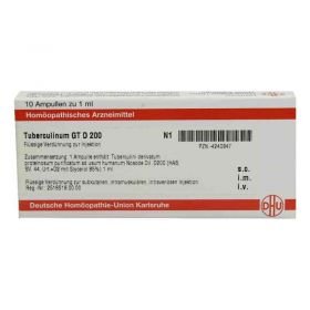 Tuberculinum Gt D 200 Ampullen (10X1 ml) – PZN 4240847 из Германии