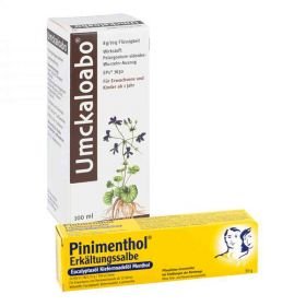 Umckaloabo + Pinimenthol Erkältungssalbe (1 stk) – PZN 8100273 из Германии