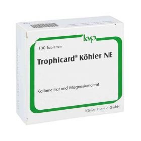 Trophicard Köhler Ne Tabletten (100 stk) – PZN 10418798 из Германии