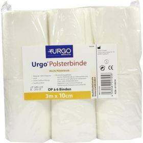 URGO Polsterbinde 3mx10cm, 6 ST – PZN 110510 из Германии
