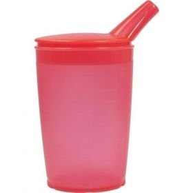 Trinkbecher-Set Standard rot m. Deckel f.Tee+Brei, 1 P – PZN 1230819 из Германии