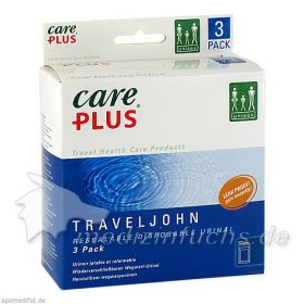 Travel John Wegwerf-Urinal, 3 ST – PZN 1268992 из Германии