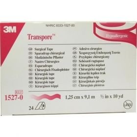 TRANSPORE 9.10MX1.25CM, 24 ST – PZN 1405360 из Германии