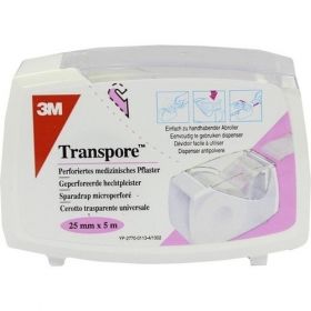Transpore 2.50cmX5m Pflaster auf Abroller 1527-1/D, 1 ST – PZN 150544 из Германии