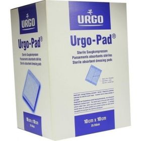 Urgo-Pad sterile Saugkompresse 10x10cm, 25 ST – PZN 1667338 из Германии