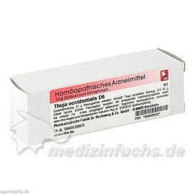 THUJA D6, 10 G – PZN 173798 из Германии