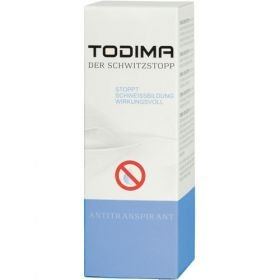 TODIMA Schwitzstopp, 50 ML – PZN 250257 из Германии