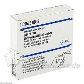 UNIVERSAL INDIKATOR Papier Rolle, 1 ST – PZN 2664709 из Германии