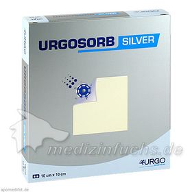 Urgosorb Silver 10x10cm, 10 ST – PZN 3120087 из Германии