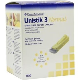 Unistik 3 Normal, 100 ST – PZN 3802409 из Германии