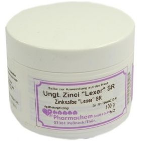 UNGUENTUM ZINCI LEXER SR, 100 G – PZN 4412113 из Германии