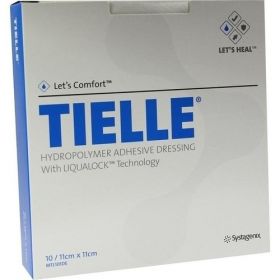 TIELLE HYDROPOLYMER VERBAND STERIL 11X11CM, 10 ST – PZN 4876137 из Германии