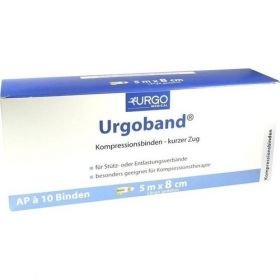 URGOBAND KURZZUGBINDE 5MX8CM OHNE CELLOPHAN, 10 ST – PZN 4997220 из Германии