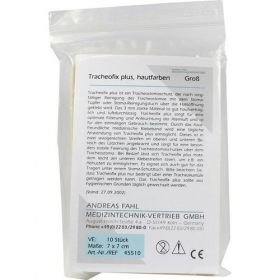 TRACHEOFIX Plus 7x7cm hautfarben 45510, 10 ST – PZN 501021 из Германии