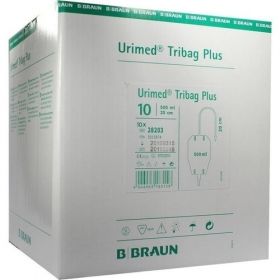 Urimed Tribag Plus Urin-Beinbtl.500ml steril20cm, 10 ST – PZN 5015874 из Германии