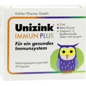Unizink Immun Plus, 1X30 ST – PZN 5489313 из Германии