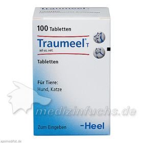 TRAUMEEL T ad us.vet.Tabletten, 100 ST – PZN 5901506 из Германии
