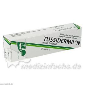 TUSSIDERMIL N, 50 G – PZN 6306734 из Германии