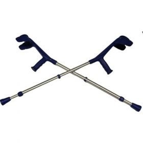 UNTERARMKRUECKE ALU BLAU, 2 ST – PZN 6989578 из Германии