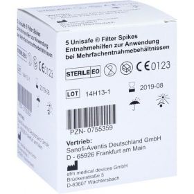Unisafe Filter Spikes für Clexane, 5 ST – PZN 755359 из Германии