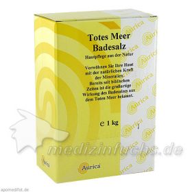 Totes Meer Badesalz Aurica, 1 KG – PZN 7704744 из Германии