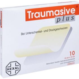Traumasive Plus 10x10cm, 10 ST – PZN 8704278 из Германии