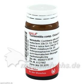 TORMENTILLA COMP, 20 G – PZN 8788163 из Германии